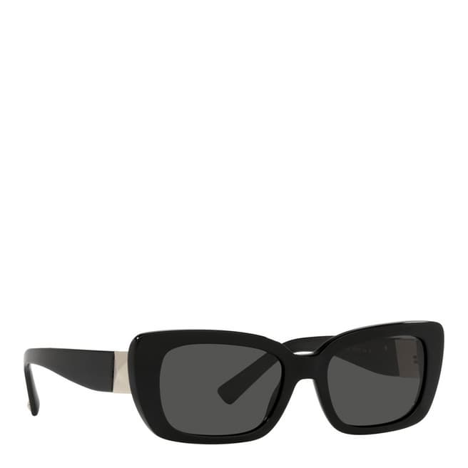 Valentino Women's Black/Smoke Valentino Sunglasses 52mm