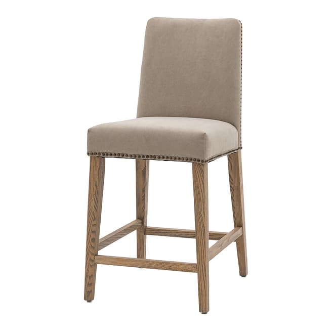 Gallery Living Hanford Bar Stool Cement, Set of 2