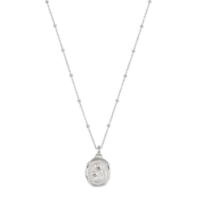 Dower & Hall Sterling Silver Engravable Mother & Child Talisman Necklace