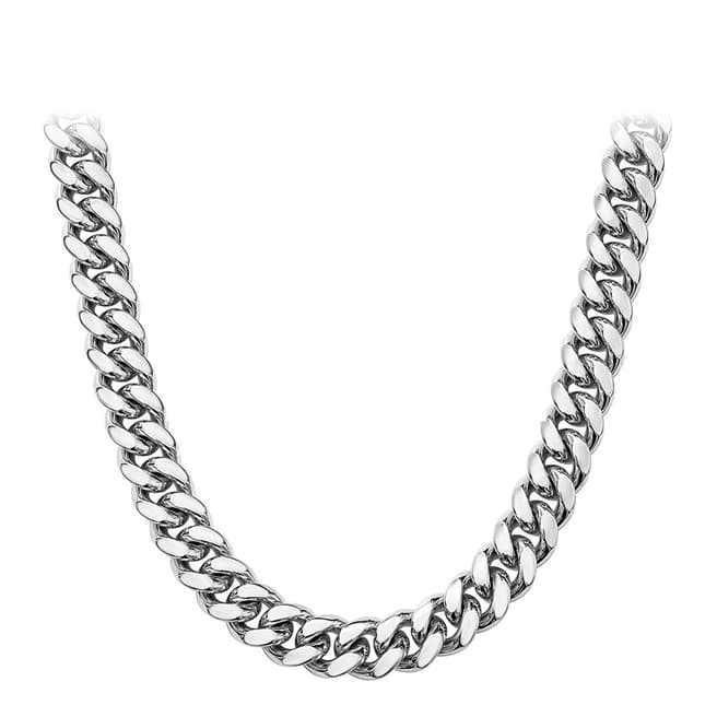 Stephen Oliver Silver Chain Link Necklace