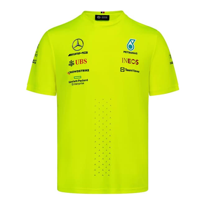 Mercedes Yellow Mercedes Sports T-Shirt
