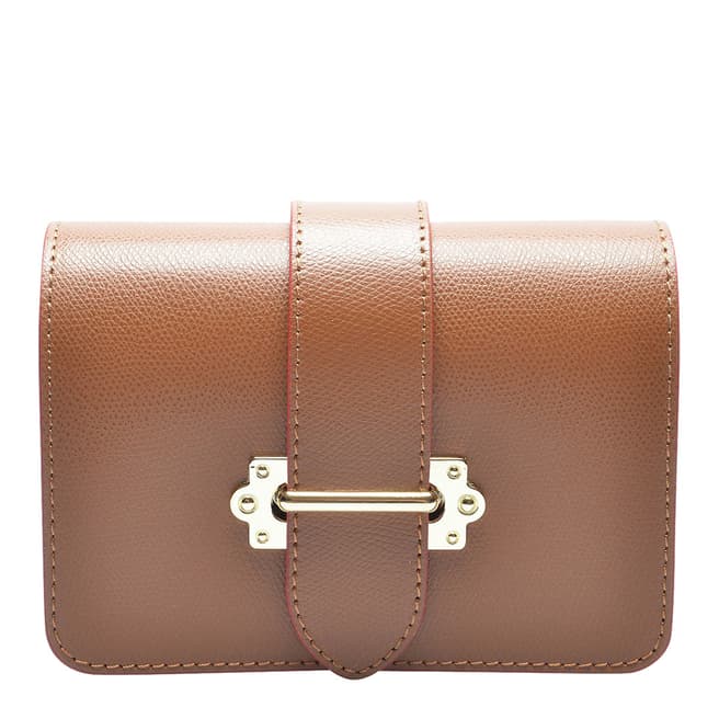 Renata Corsi Brown Italian Leather Waist Bag