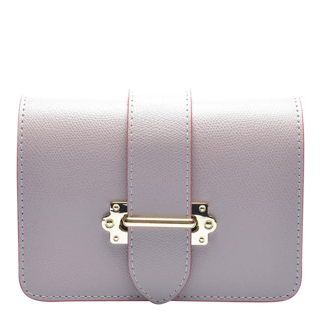 Roberta M Pink Italian Leather Waist Bag