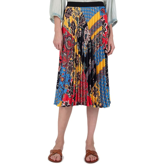 Gerard Darel Multi Lavinia Printed Skirt