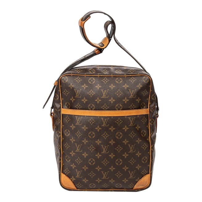 Vintage Louis Vuitton Brown Danube Shoulder Bag GM