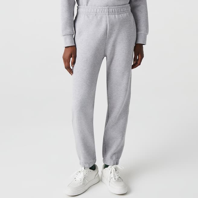 Lacoste Grey Marl Cotton Joggers