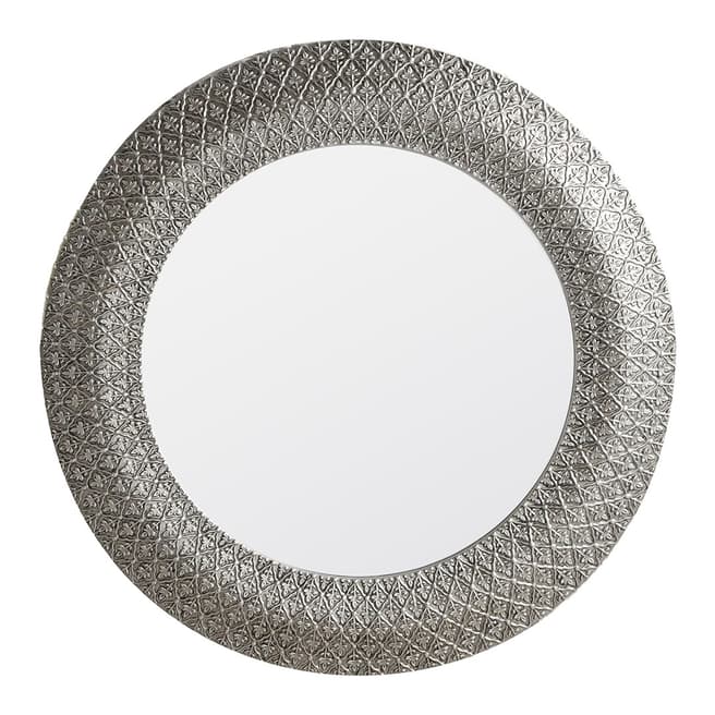 Gallery Living Carting Mirror, Pewter