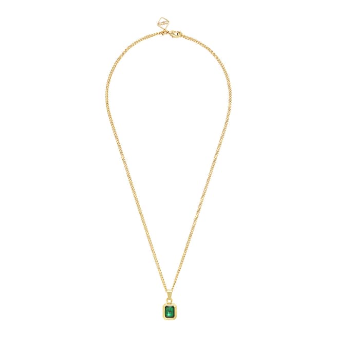 MeMe London 18K Gold Emerald Magic Necklace