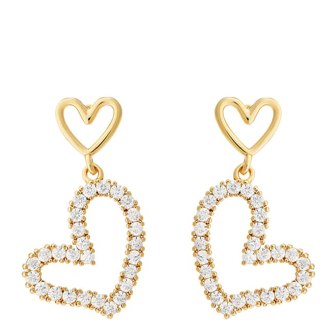 MeMe London 18K Gold Double Trouble Earrings