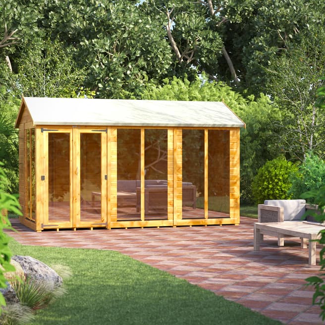 Power Sheds SAVE £194 - 12x6 Power Apex Summerhouse