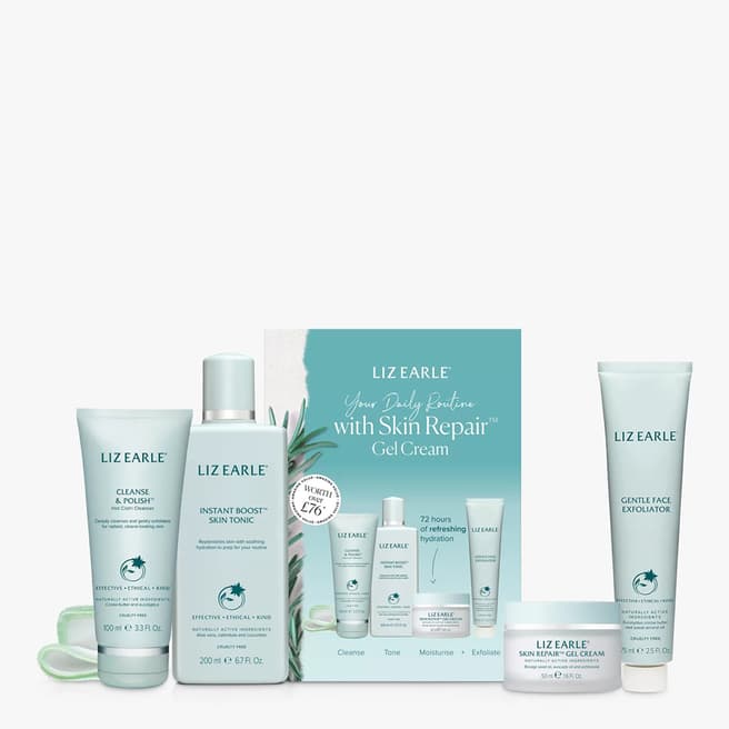 Liz Earle Your Daily Routine with Skin Repair Gel Cream