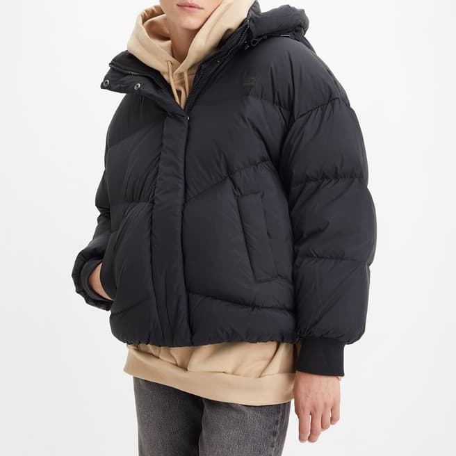 Levi's Black Quilted Puffer Jacket