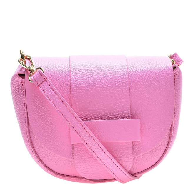 Mangotti Pink Leather Shoulder bag