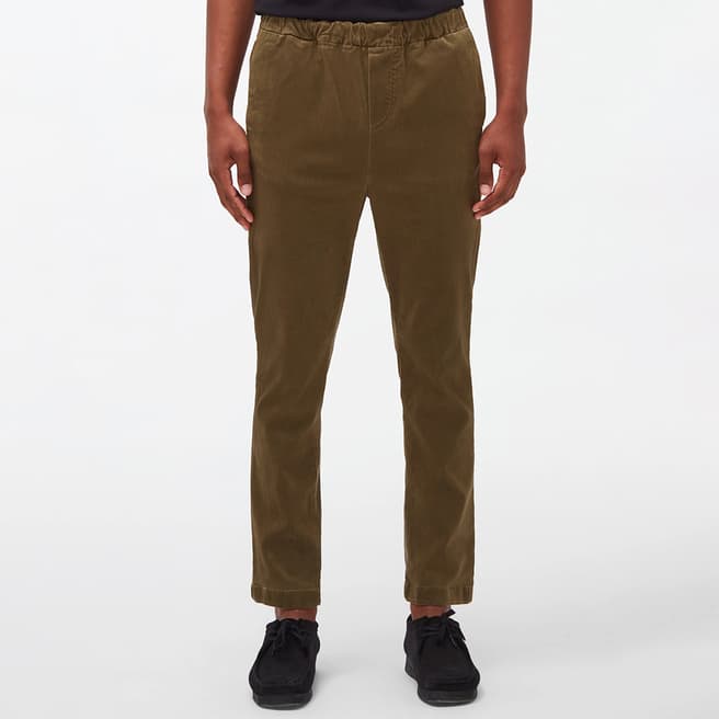 7 For All Mankind Coffee Tapered Leg Chinos