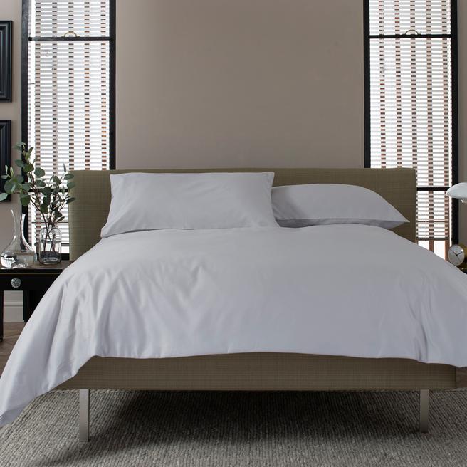 The Lyndon Company 1000 TC Double Duvet Cover, Platinum