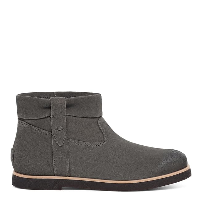 UGG Charcoal Josefene Cuff Ankle Boots