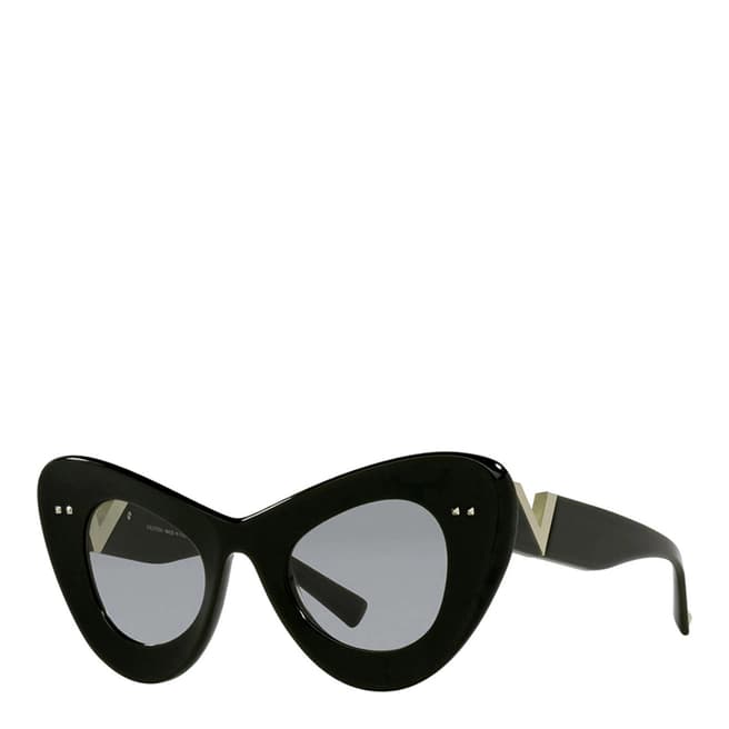 Valentino Women's Green/Light Smoke Valentino Sunglasses 46mm