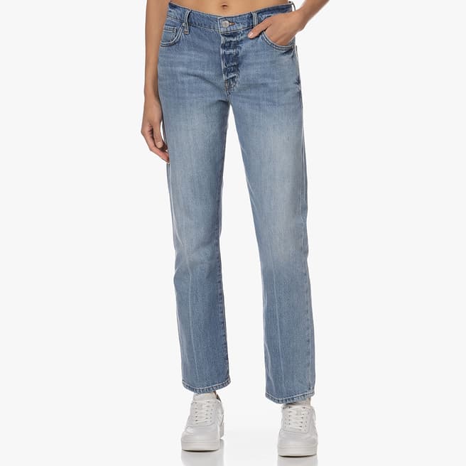 Frame Mid Blue Le Slouch Jeans