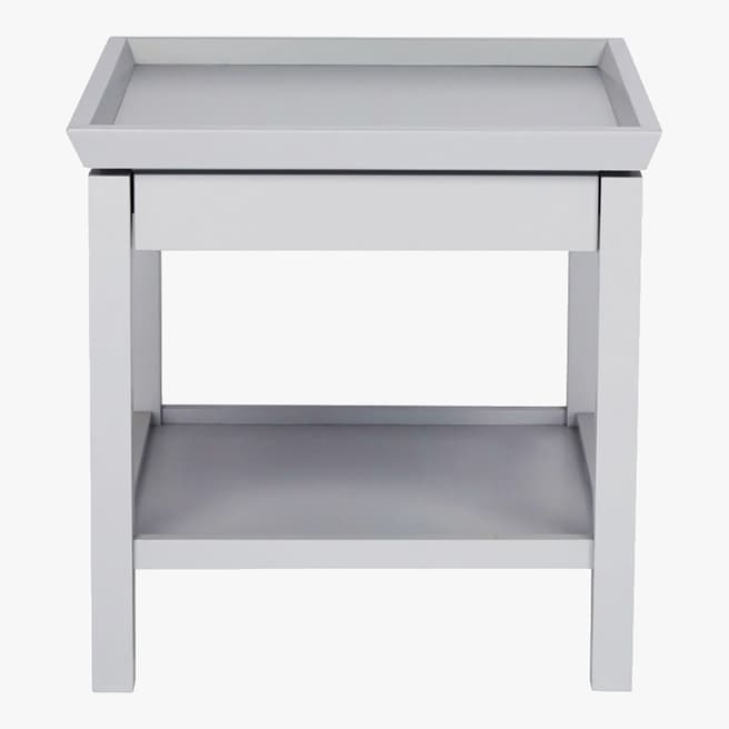 Laura Ashley Conway Side Table, Silver