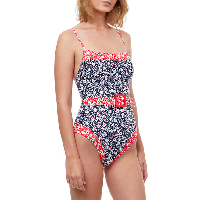 Gottex Navy Red Swimsuit