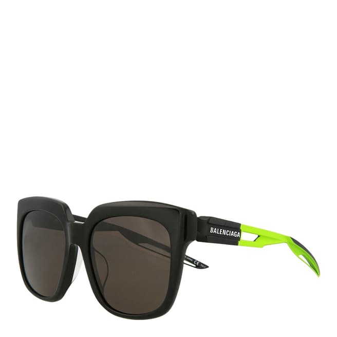 Balenciaga Unisex Balenciaga Black Sunglasses 54mm