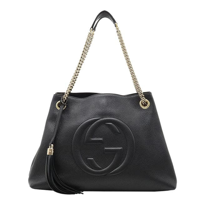 Gucci Black Gucci Soho Chain Handbag