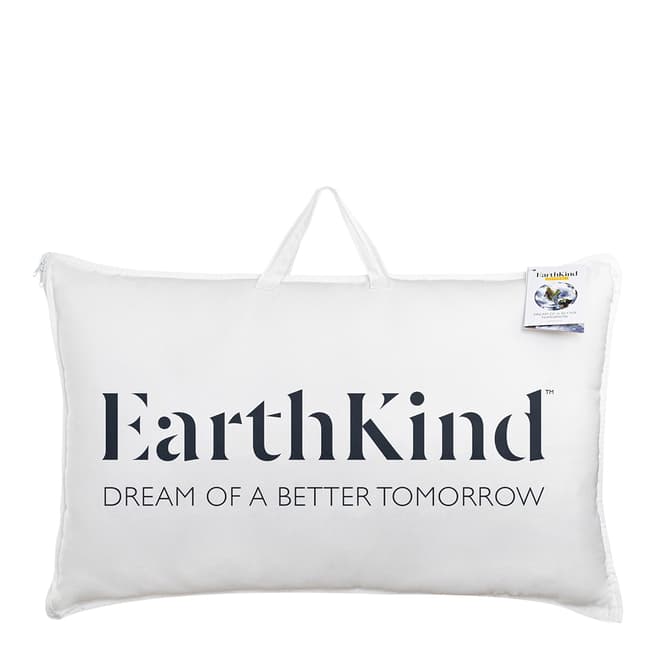 EarthKind Earthkind Feather & Down Pillow, Medium Support, 2 Pack