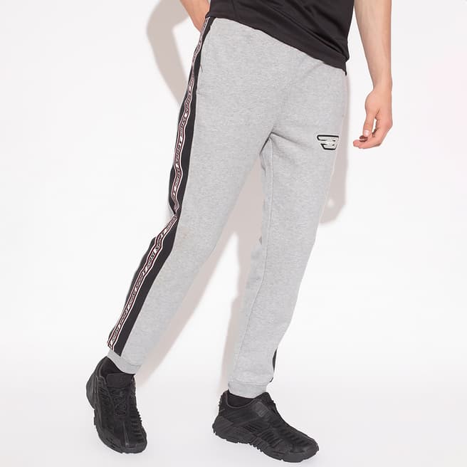 Diesel Grey Bounss Branded Cotton Joggers