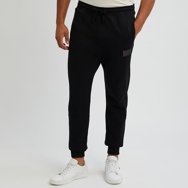 Diesel Black P-Tary Elasticated Cotton Joggers