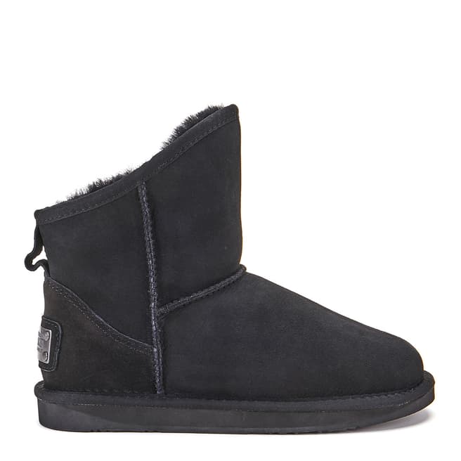 Australia Luxe Collective Black Cosy Extra Short Sheepskin Boots