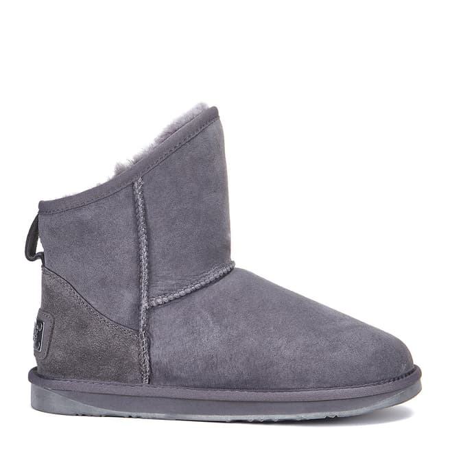 Australia Luxe Collective Grey Cosy Extra Short Boots