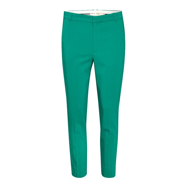 Inwear Green Zella Cotton Blend Trouser