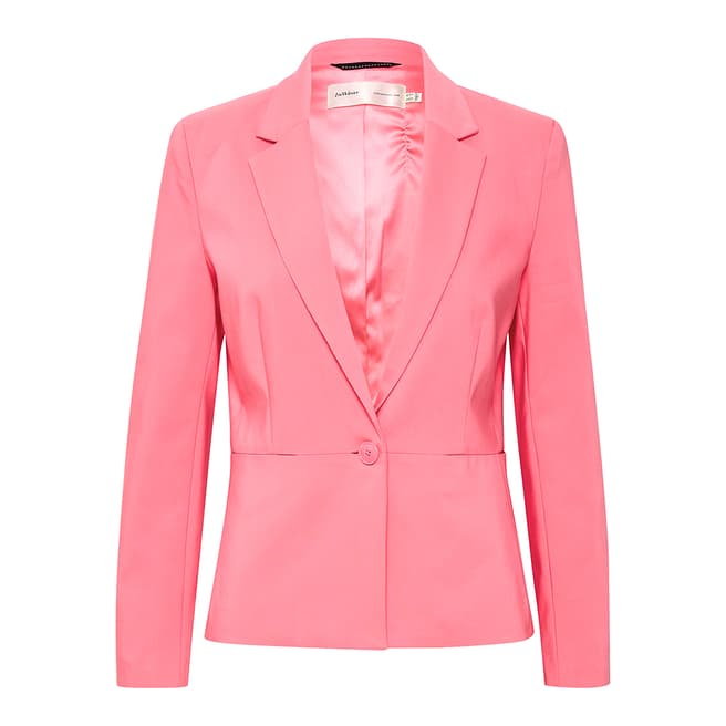 Inwear Pink Zella Cotton Blend Blazer