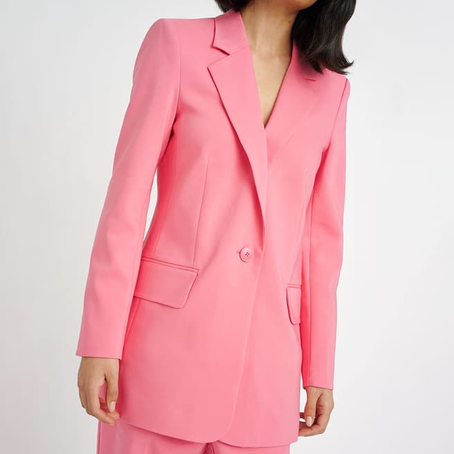 Inwear Pink Zella Cotton Blend Blazer