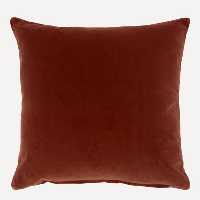 Soho Home Square Red Monroe Cushion