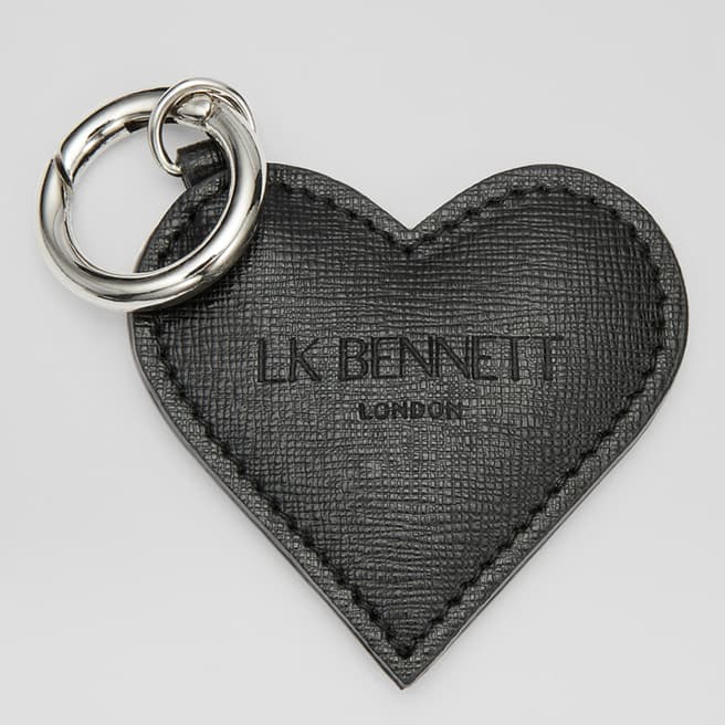 L K Bennett Black Remi Keyring