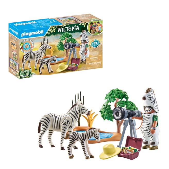 Playmobil Wiltopia Photographer with Zebras - 71295 