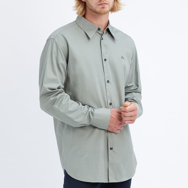 Vivienne Westwood Sage Slim Fit Cotton Shirt