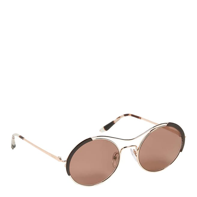 Prada Women's Brown Prada Sunglasses 53mm