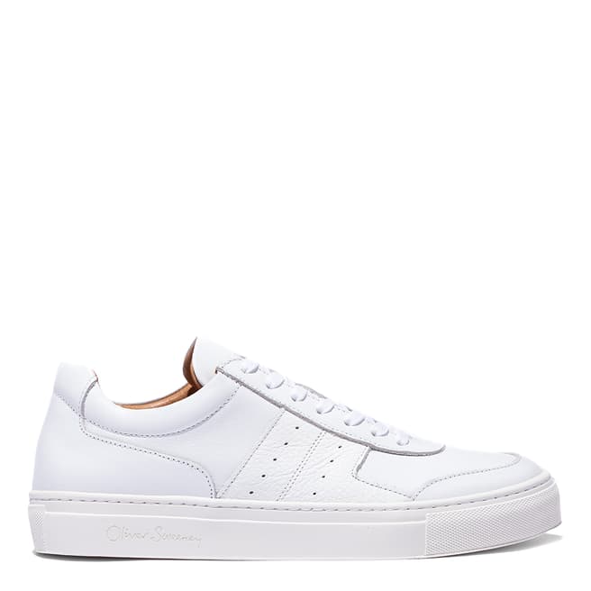 Oliver Sweeney White Riccione Leather Trainers