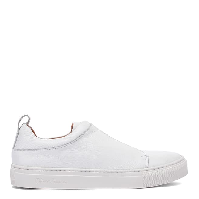 Oliver Sweeney White Grosseto Leather Trainers