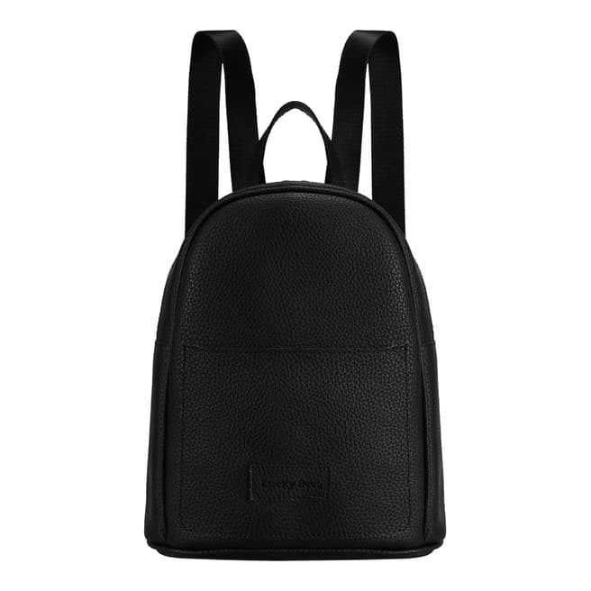 Lucky Bees Black Backpack