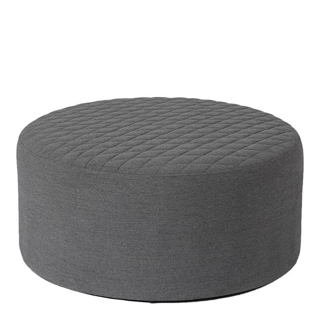 Maze SAVE £70 - Ambition Quilted Footstool , Flanelle