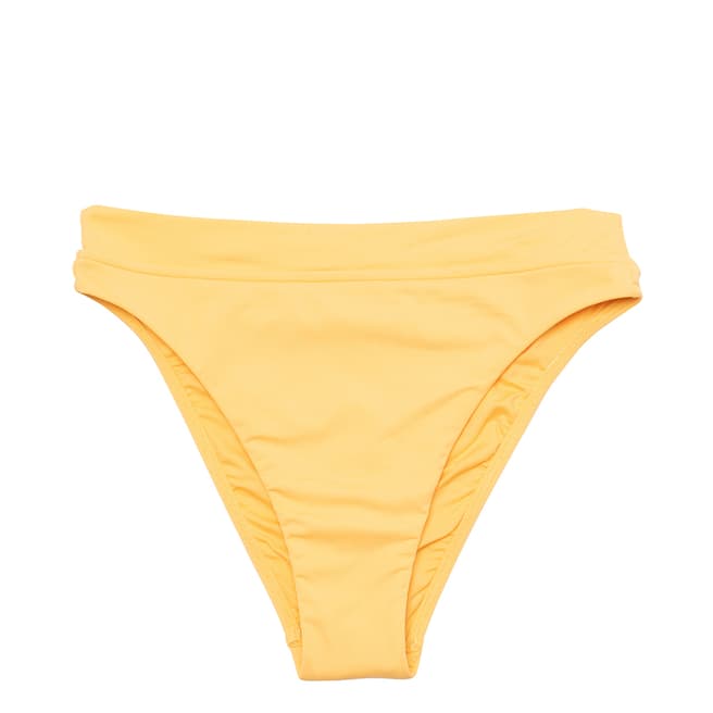Seafolly Yellow Buttercup Active Hi Rise Bottom