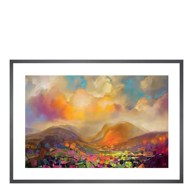 Scott Naismith Nevis Range Colour 60x80cm Framed Print