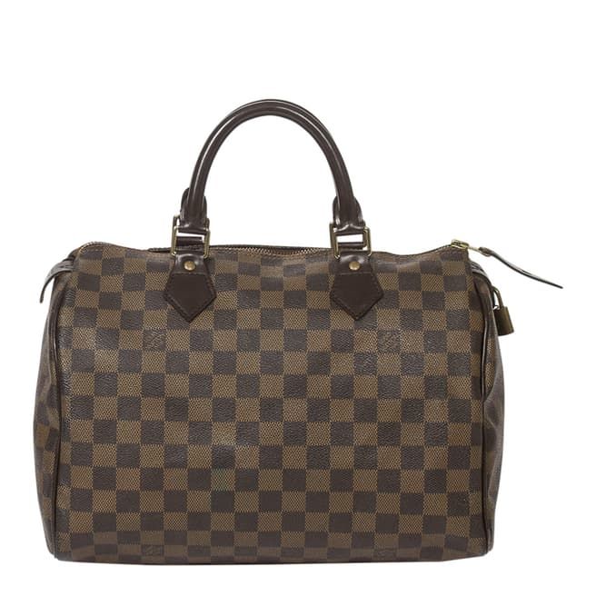 Vintage Louis Vuitton Brown Speedy Handbag 30