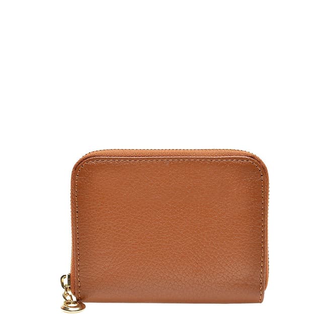 Carla Ferreri Brown Italian Leather Wallet