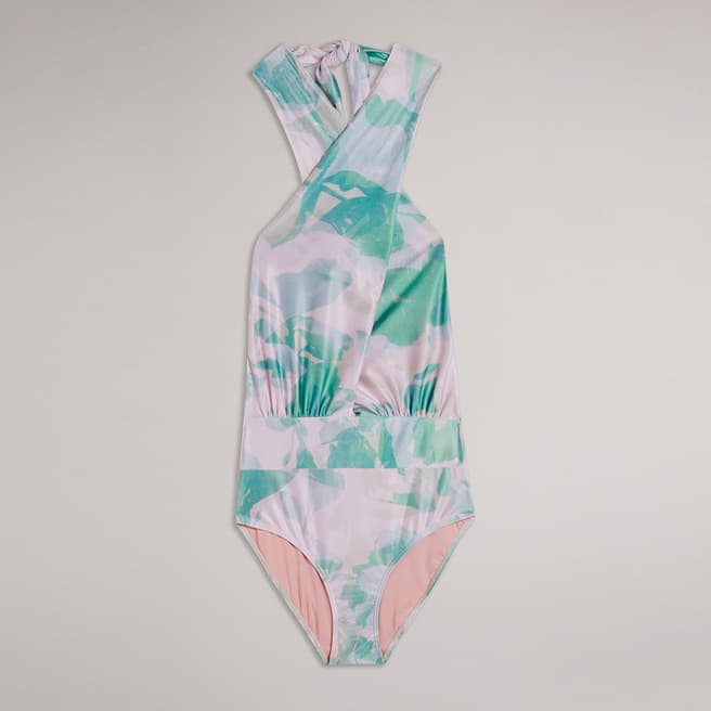 Ted Baker Pink Milene Floral Swimsuit