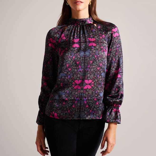 Ted Baker Multi Heiydii Printed Blouse