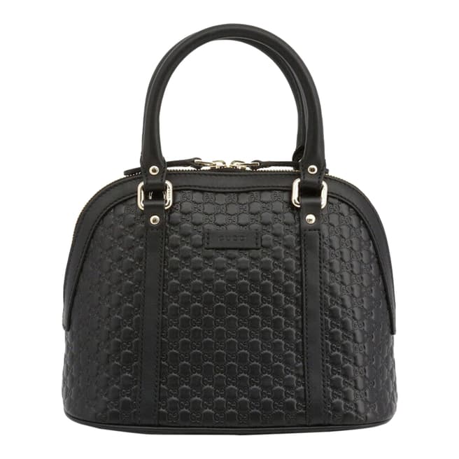 Gucci Black Gucci Mini Dome Handbag